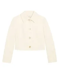 Claudie Pierlot Tweed-Jacke White