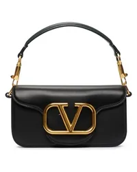 Valentino Garavani Kleine Schultertasche Locò Black