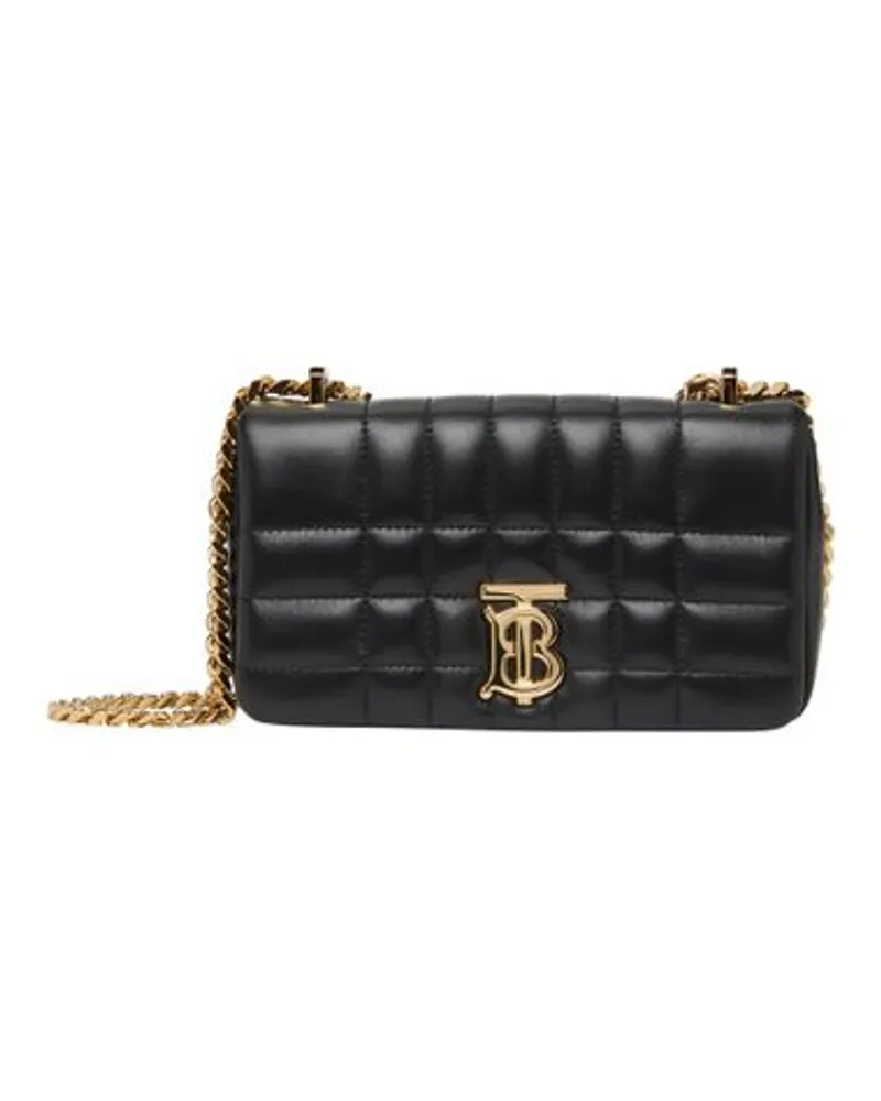 Burberry Gesteppte kleine Tasche Lola Black