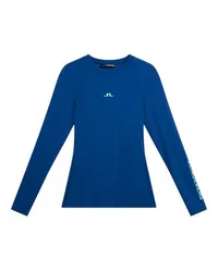 J.Lindeberg Top mit Rundhalsausschnitt Tekla Blue