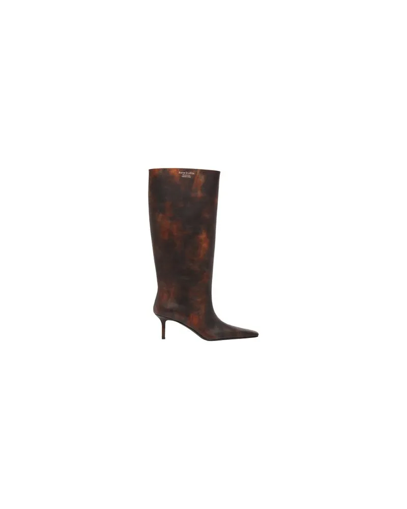 Acne Studios Absatzstiefel Brown