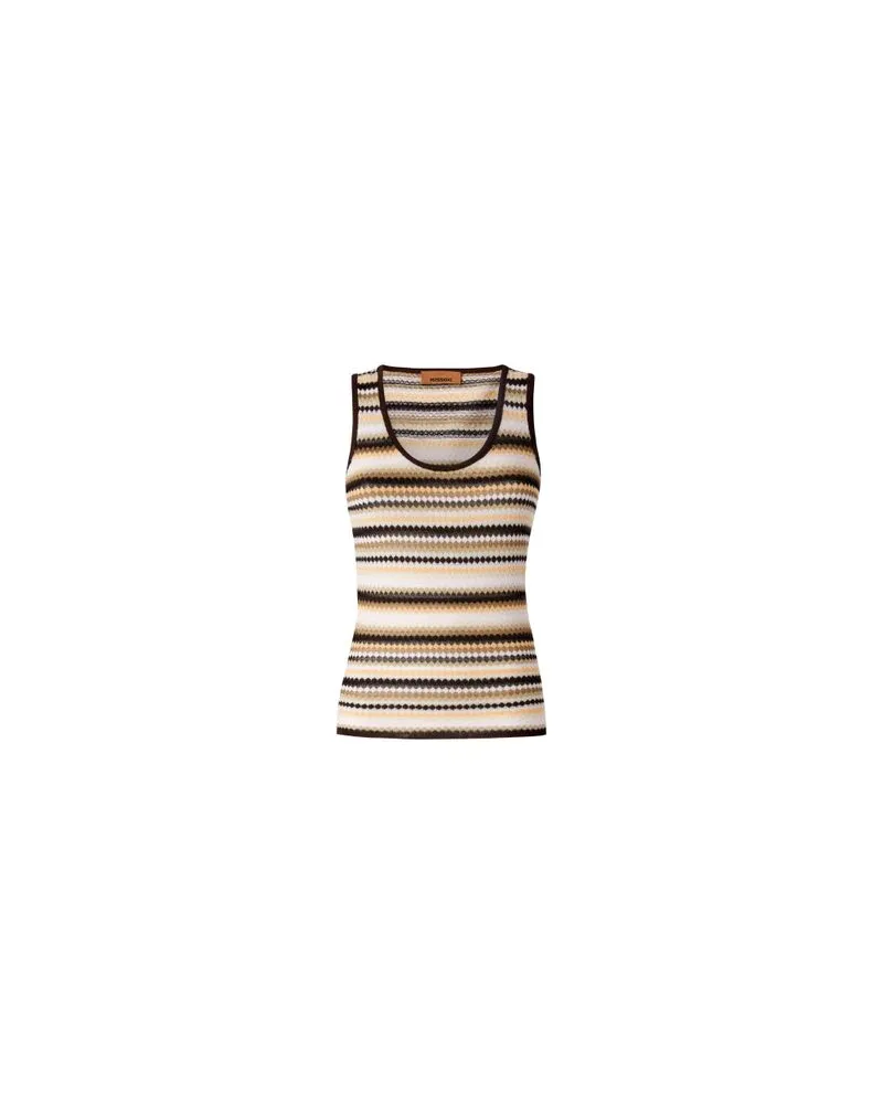 Missoni Gestreiftes Tanktop Multicolor