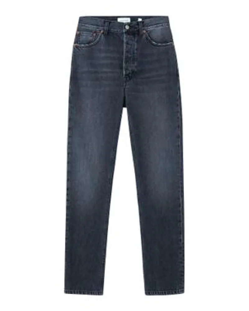 House of Dagmar Jeans mit geradem Bein Grey