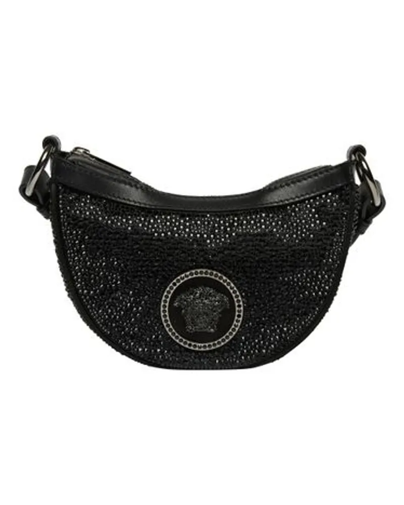 Versace Mini-Schultertasche Black