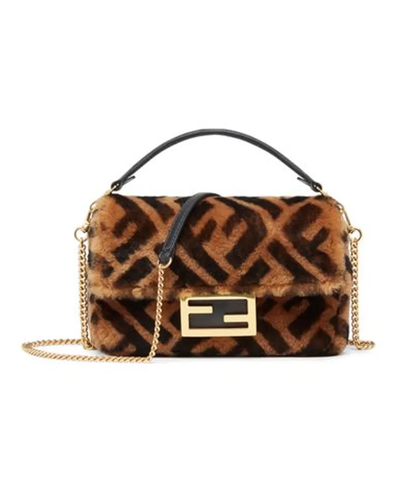 Fendi Baguette Tasche Brown