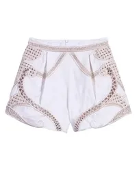 Maje Gehäkelte Shorts White