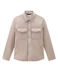 Woolrich Wattierte Hemdjacke Beige