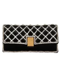 Balmain Clutch 1945 Soft Black