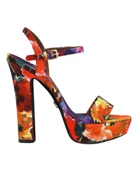 Dolce & Gabbana Plateau-Sandalette Multicolor