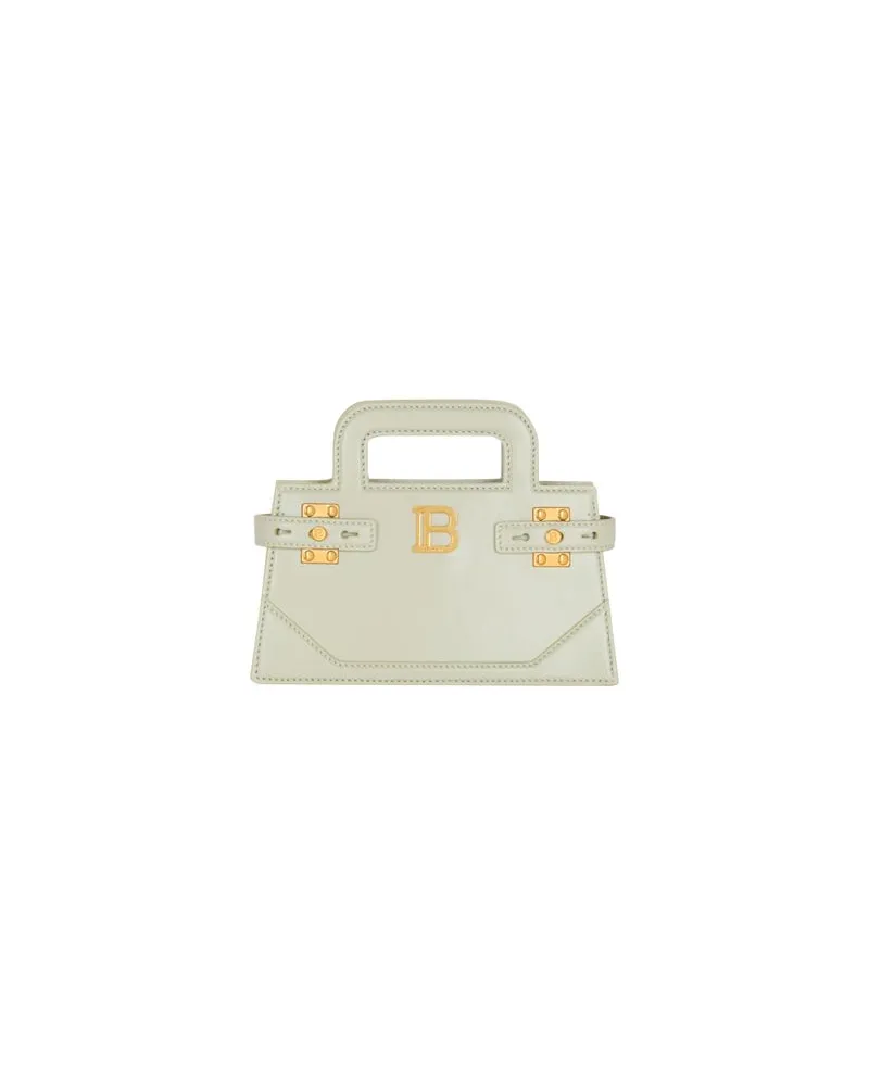 Balmain Kleine Tasche B-Buzz Green