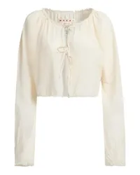 Marni Langarm-Bluse White