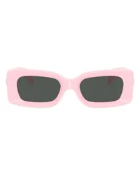 Versace Sonnenbrille Rectangle Pink