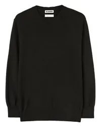 Jil Sander Pullover mit Rundhalsausschnitt Black