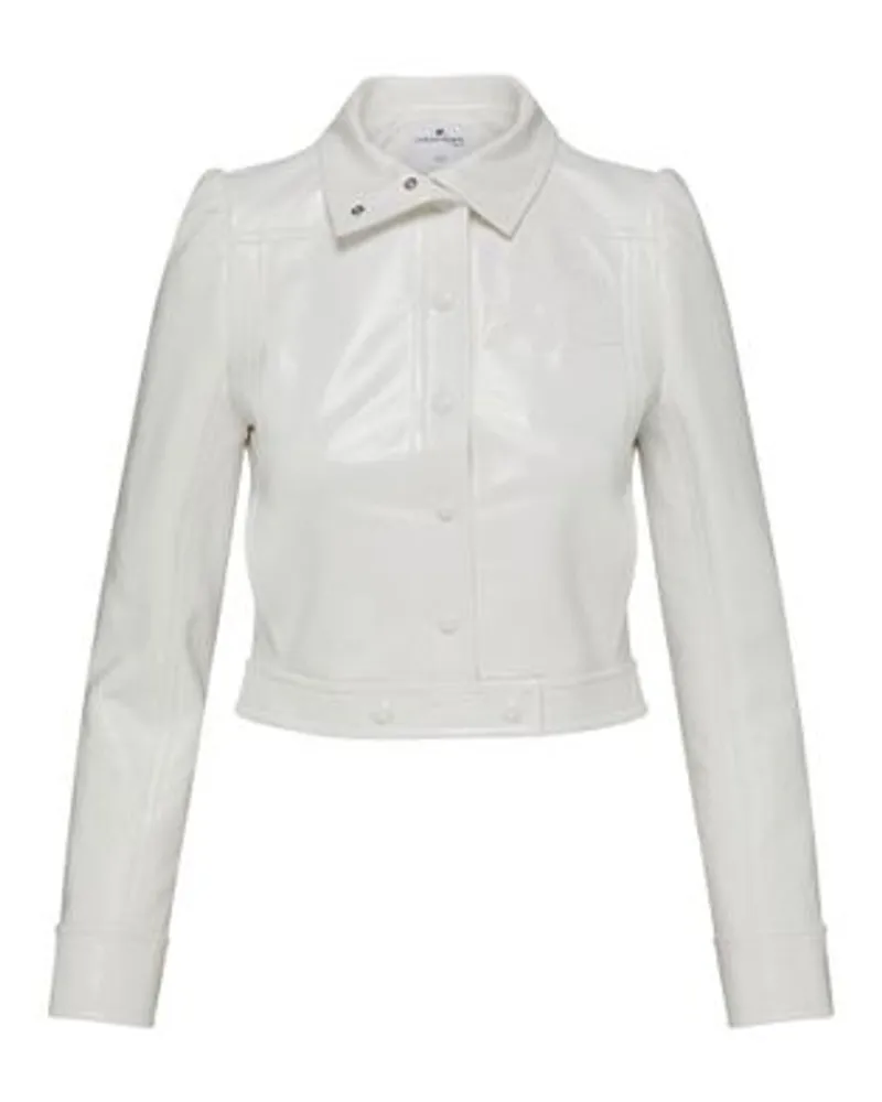 Courrèges Ikonischer Blouson Vinyle White