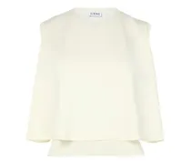 Ärmelloser Strickpullover