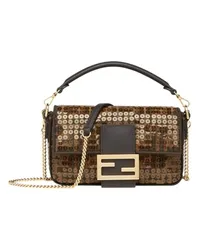 Fendi Tasche Baguette Mini Brown