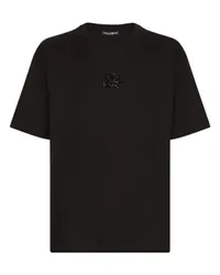 Dolce & Gabbana Baumwoll-T-Shirt Black