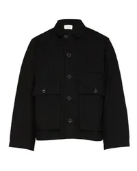 Christophe Lemaire Jacke in Boxy-Form Black