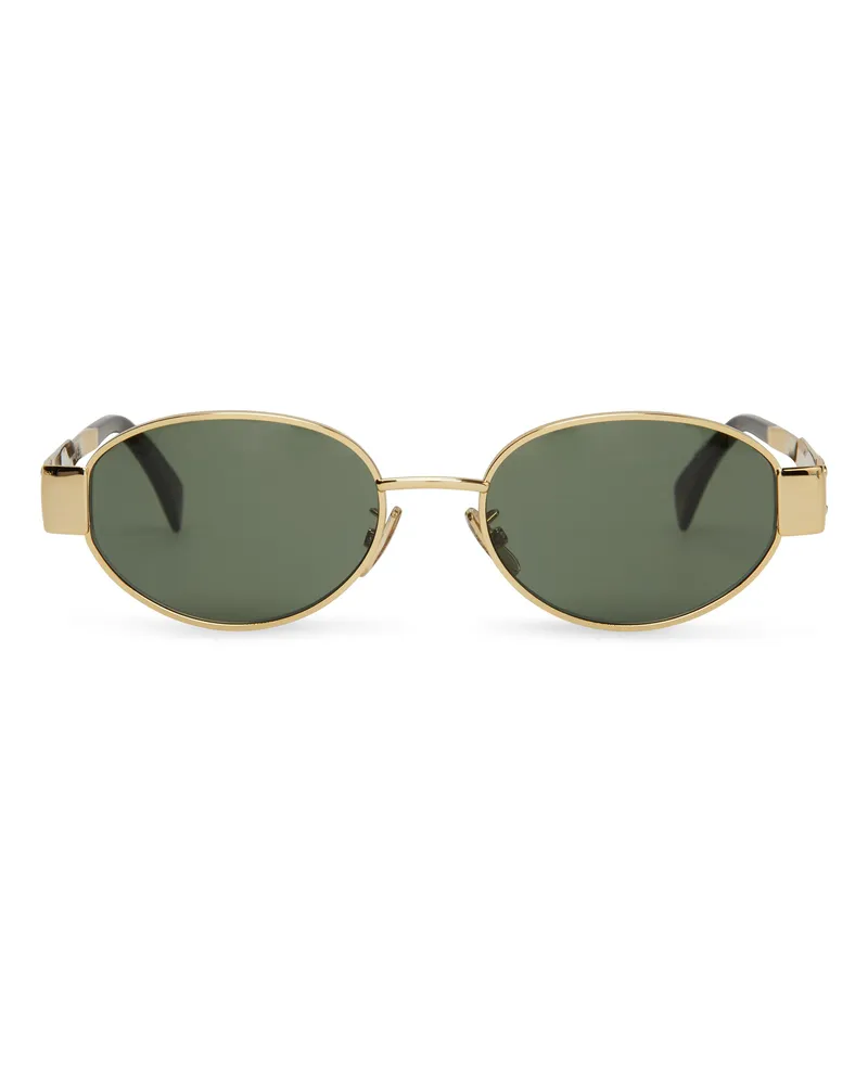 Celine Triomphe metal 01 sonnenbrille mit metallrahmen Gold