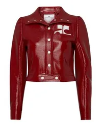 Courrèges Re-Edition Vinyljacke Red