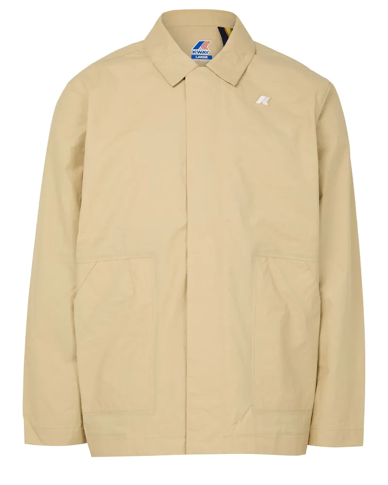 K-Way Broen Baumwoll-Nylon-Jacke 