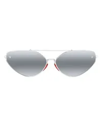 Louis Vuitton The LV Metal Sonnenbrille im Cat Eye Design Red