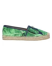 Dolce & Gabbana Canvas-Espadrilles mit Printmuster Multicolor