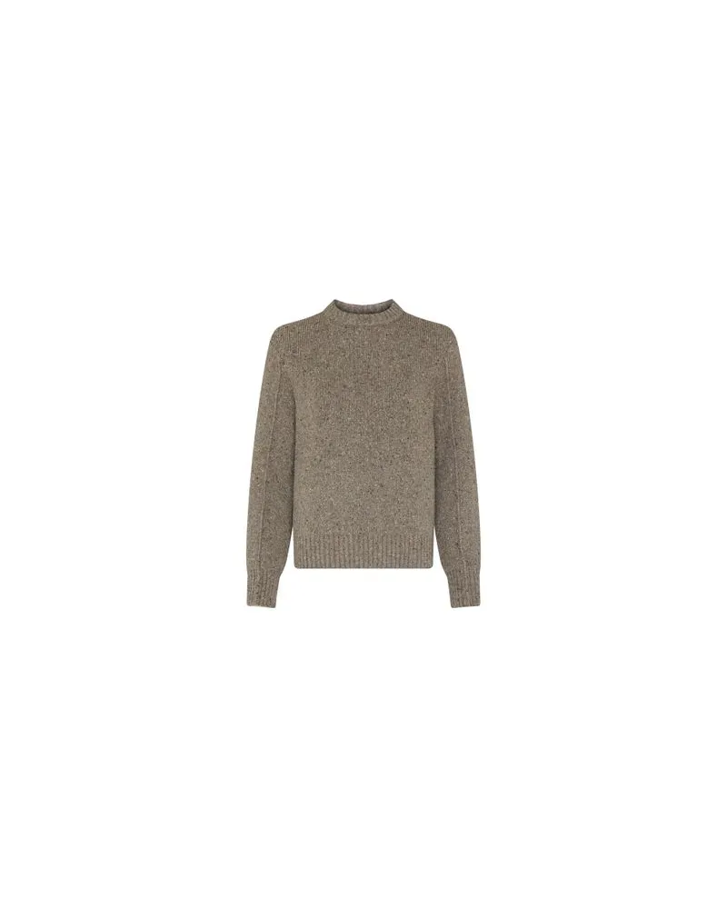 Bottega Veneta Pullover mit Rundhalsausschnitt Grey