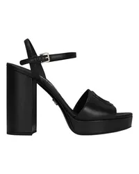 Dolce & Gabbana Plateau-Sandaletten Black