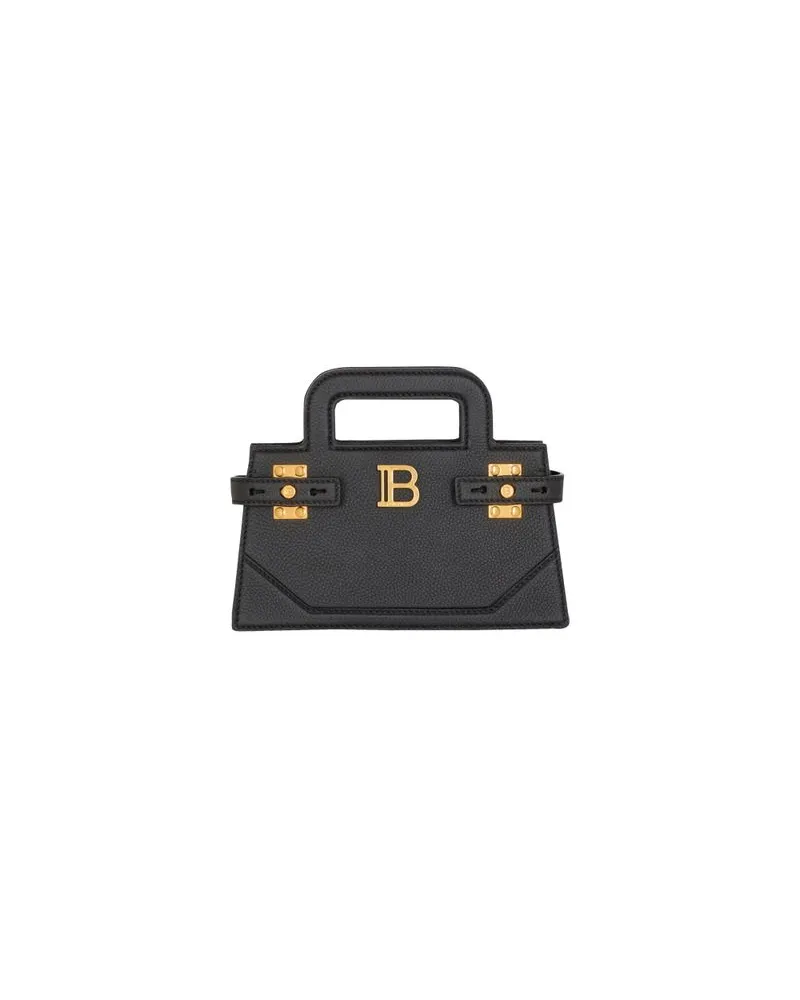 Balmain Kleine Tasche B-Buzz Black