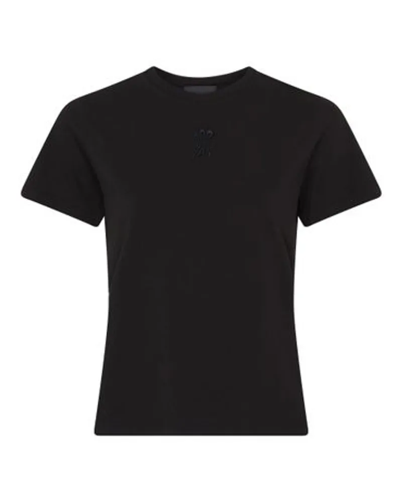 Moncler Kurzarm-T-Shirt Black