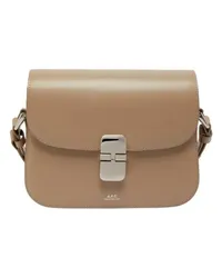 A.P.C. Grace Kleine Tasche Beige