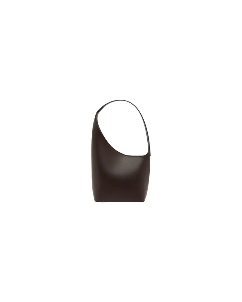 Aesther Ekme Demi Lune Schultertasche Brown