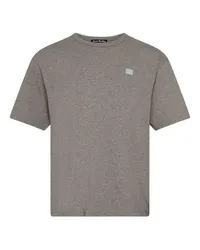 Acne Studios Kurzarm-T-Shirt Grey