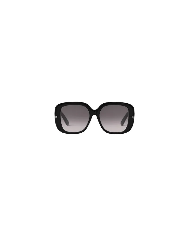Louis Vuitton LV Flower Crown Square Sonnenbrille Black