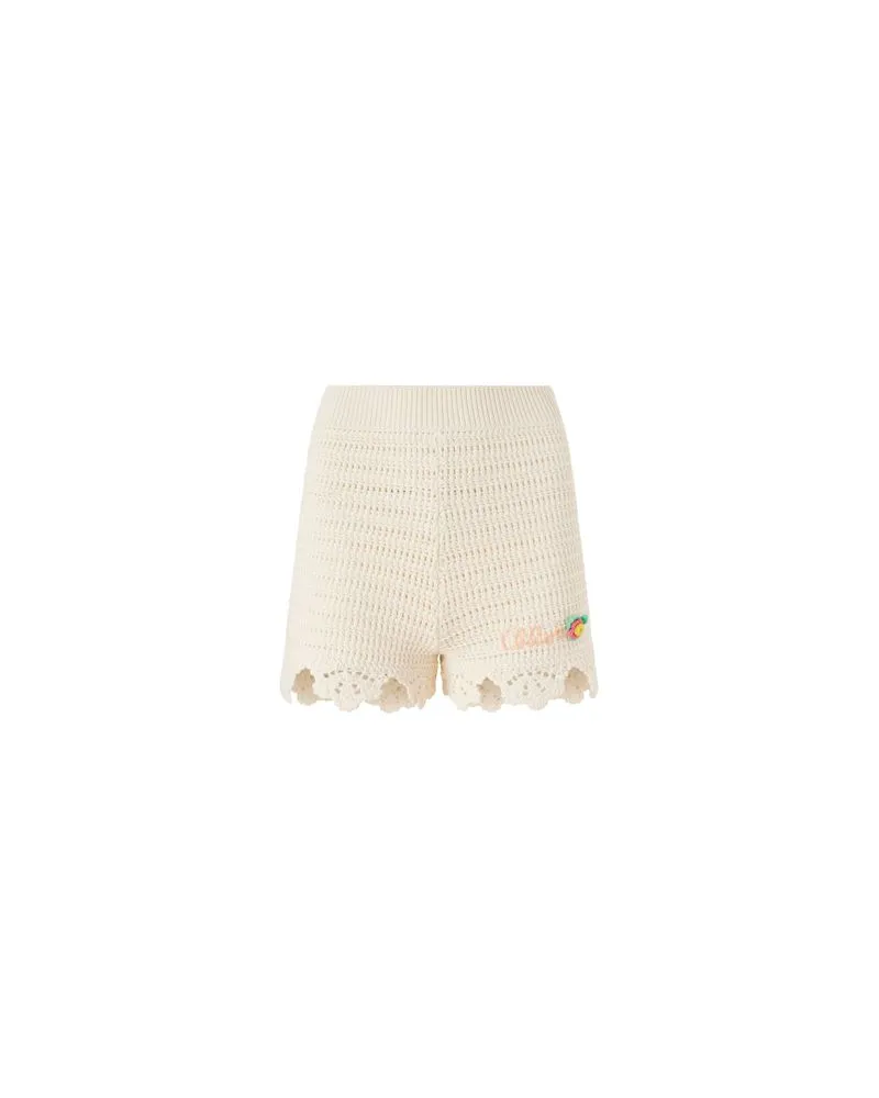 Chloé Bedrucktes Minikleid Babydoll White