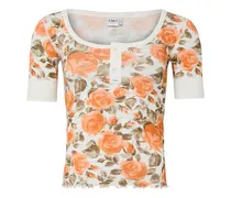 Bedrucktes Minikleid Babydoll