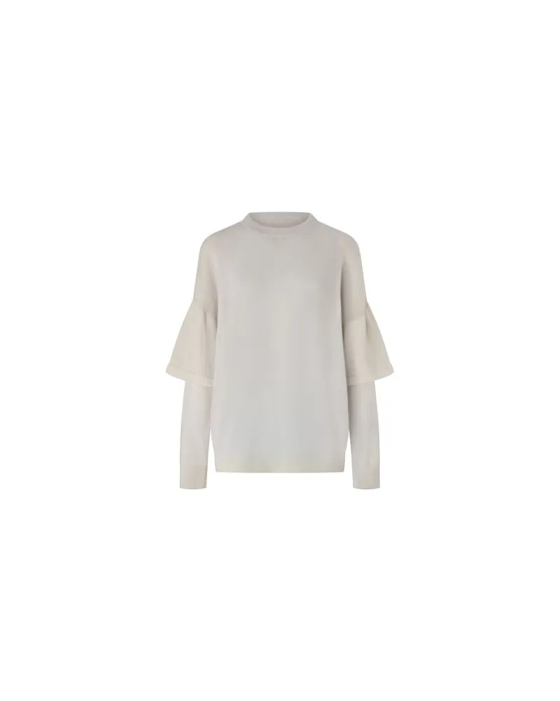 Chloé Bedrucktes Minikleid Babydoll White