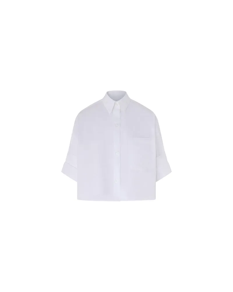 Chloé Bedrucktes Minikleid Babydoll White