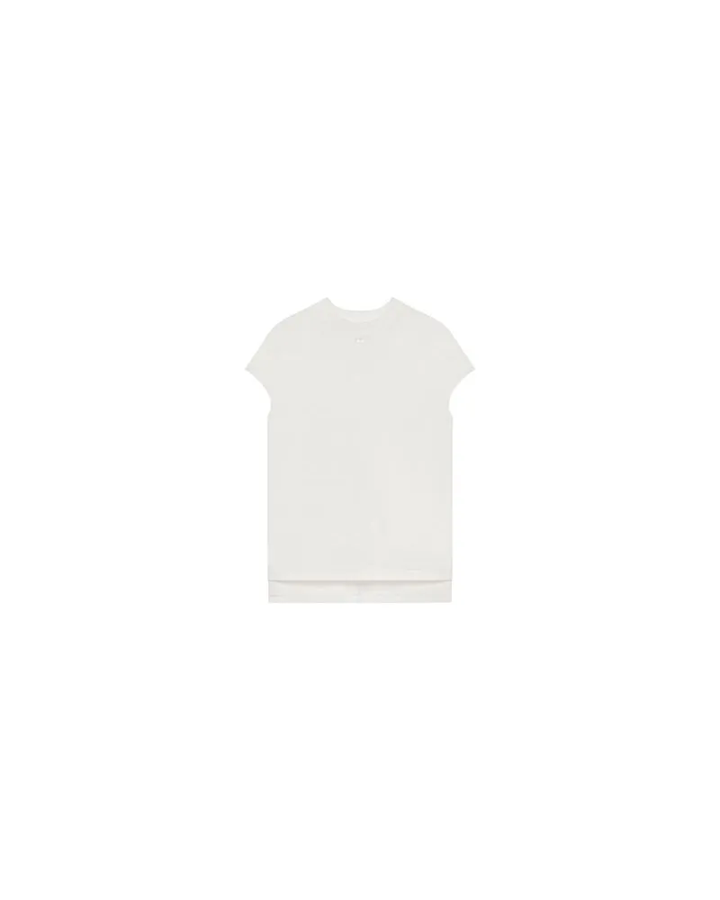 Chloé Bedrucktes Minikleid Babydoll White