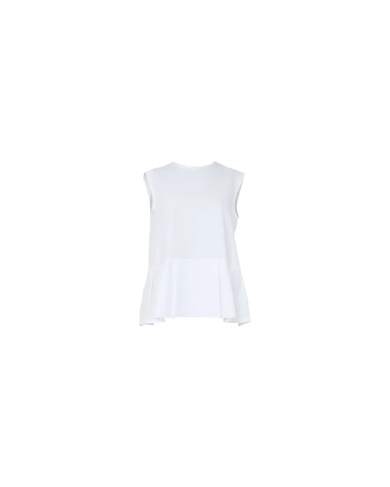 Chloé Bedrucktes Minikleid Babydoll White
