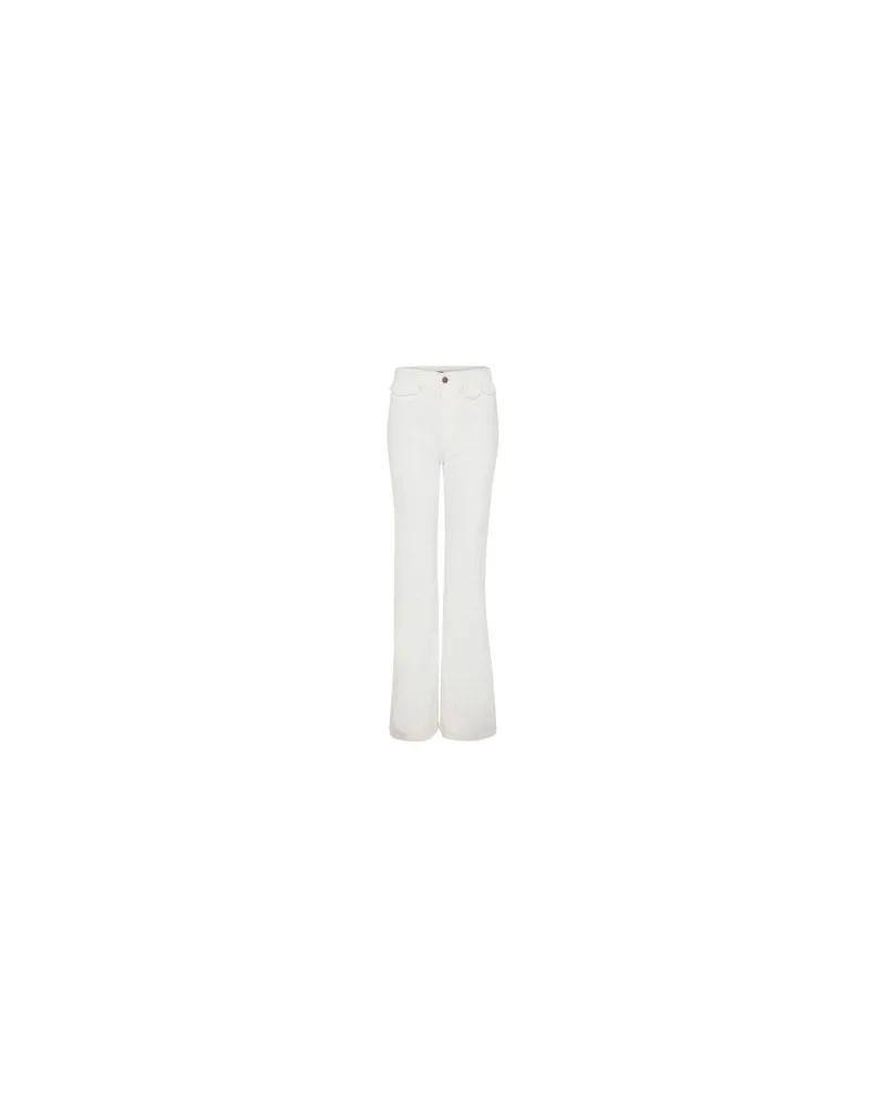 Chloé Bedrucktes Minikleid Babydoll White