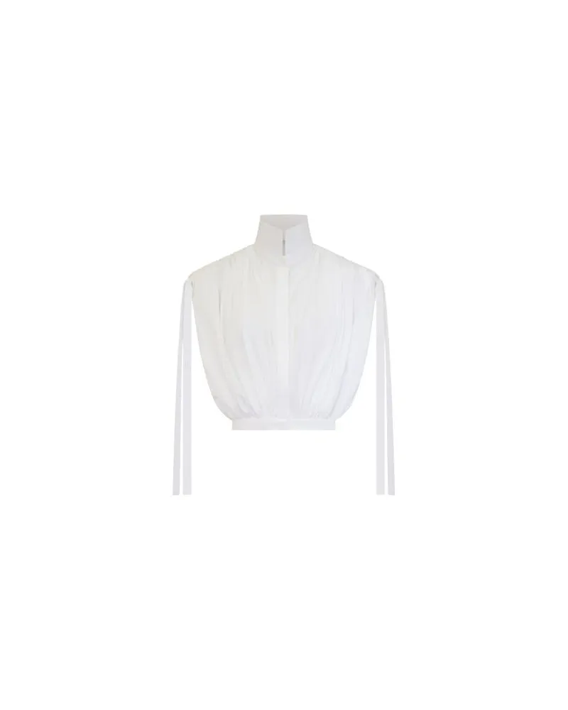 Chloé Bedrucktes Minikleid Babydoll White