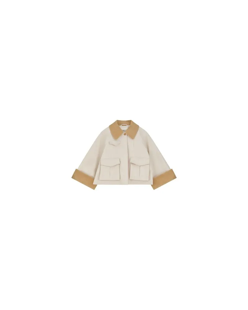 Chloé Bedrucktes Minikleid Babydoll White