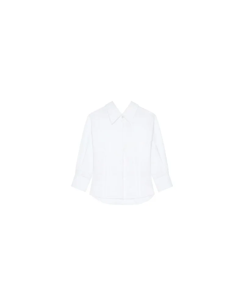 Chloé Bedrucktes Minikleid Babydoll White