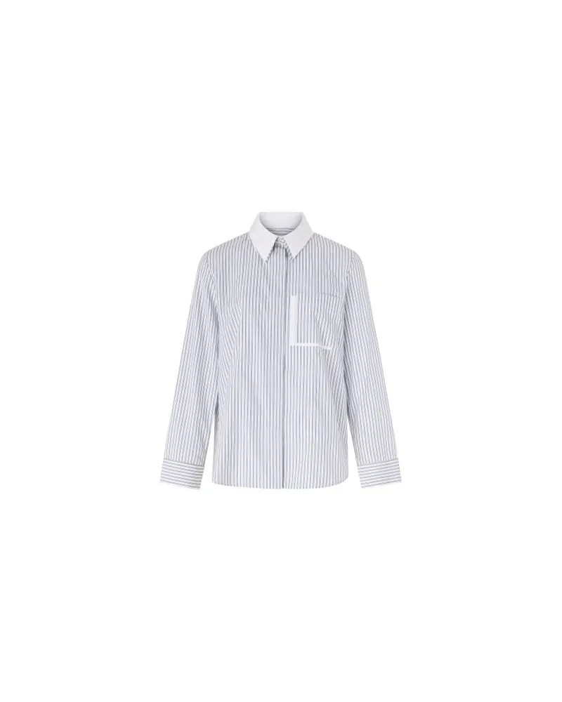 Chloé Bedrucktes Minikleid Babydoll White