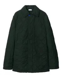 Burberry Kurzer Car Coat Green