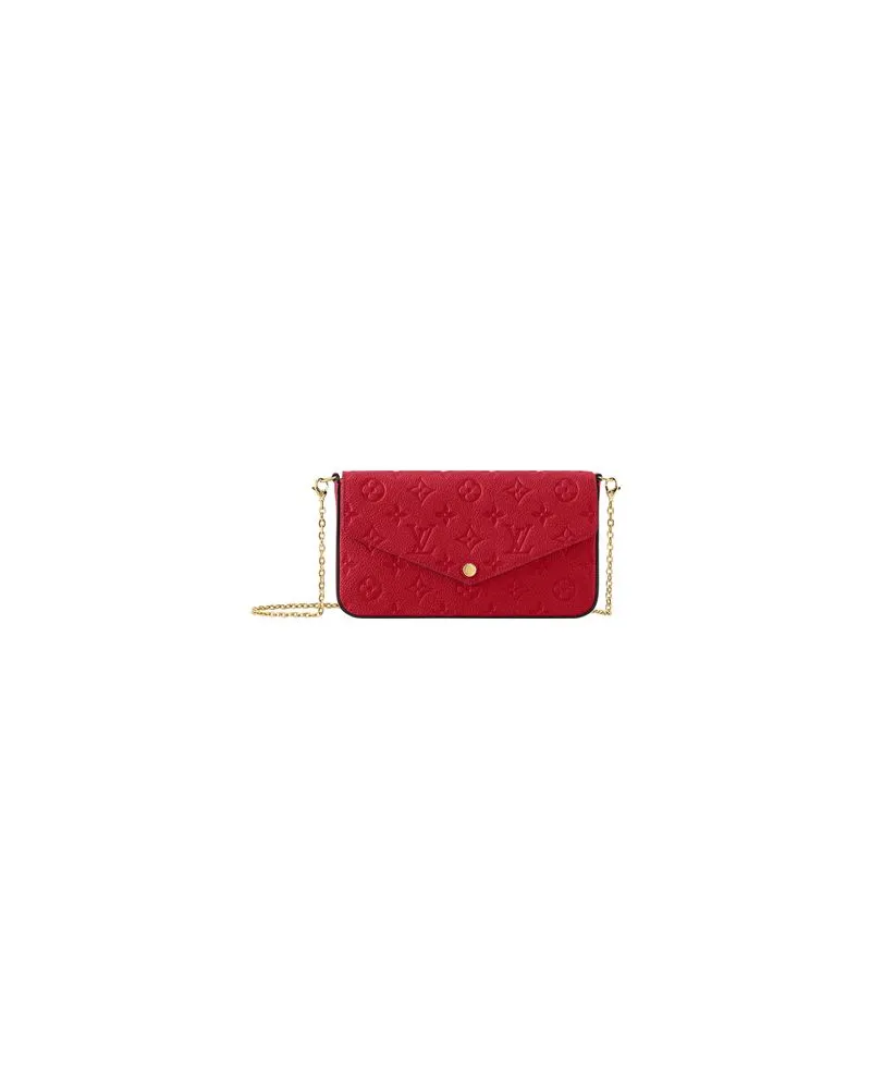 Louis Vuitton Félicie Pochette Red