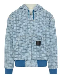 Givenchy Denim-Hoodie Blue