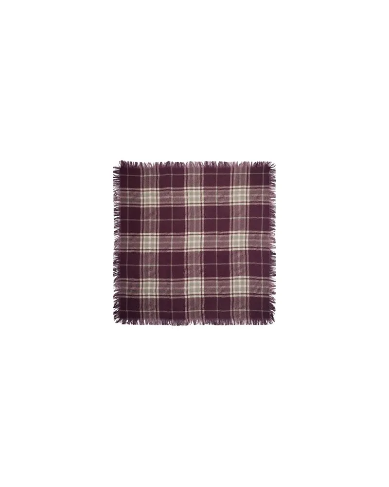 Loewe Großer Shopper mit Print Puzzle Fold Burgundy